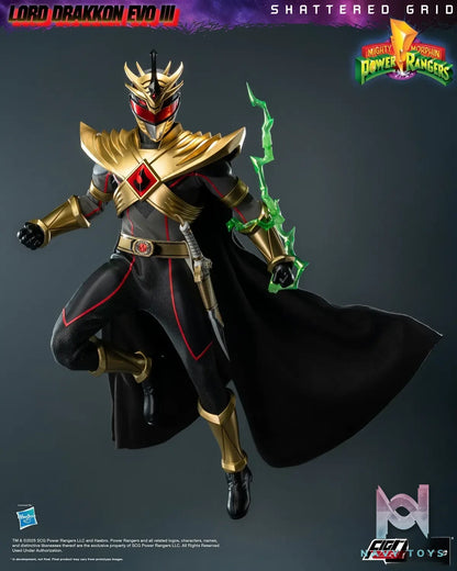 Threezero – Mighty Morphin Power Rangers: Shattered Grid FigZero 1/6 Lord Drakkon Evo III 3Z10260W0 (Licensed)