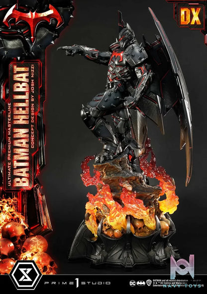 Prime 1 Studio – Ultimate Premium Masterline Batman (Comics) Batman Hellbat Concept Design by Josh Nizzi UPMDC-06 UPMDC-06DX UPMDC-06DXS (Licensed)