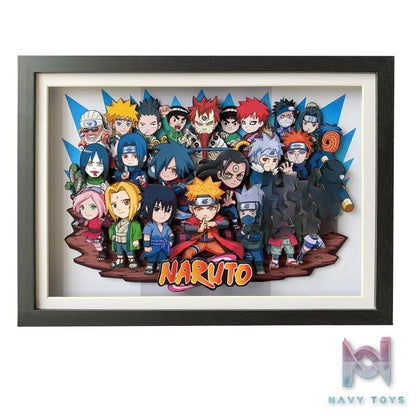 KALA HOME Studio – Naruto Multiple Characters #08 3D Decorative Painting Naruto