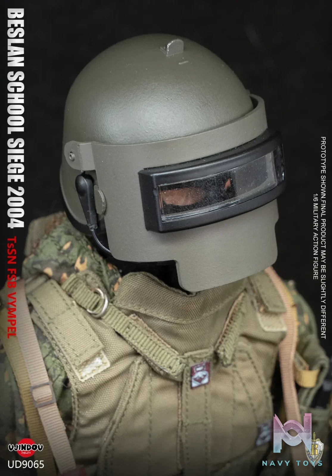 UJINDOU – 1/6 FSB VYMPEL – BESLAN SCHOOL SIEGE 2004 Action Figure UD9065 (Licensed)