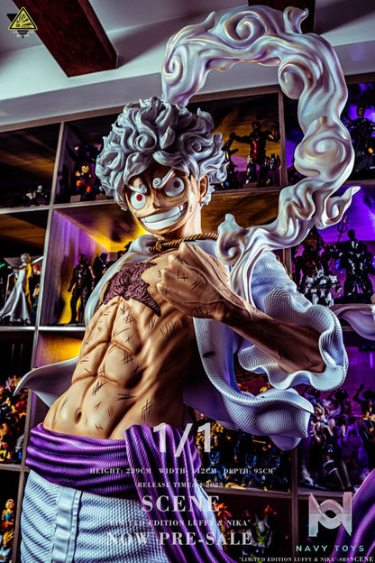 Luffy Gear 5 Nika Life Size - One Piece - SBS Studio resin statue SBS Studio anime figure