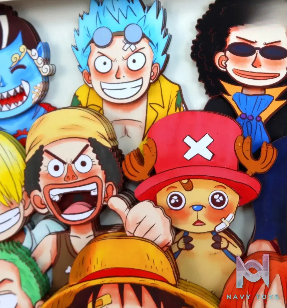KALA HOME Studio – One Piece Multiple Characters #11 3D Decorative Painting One Piece