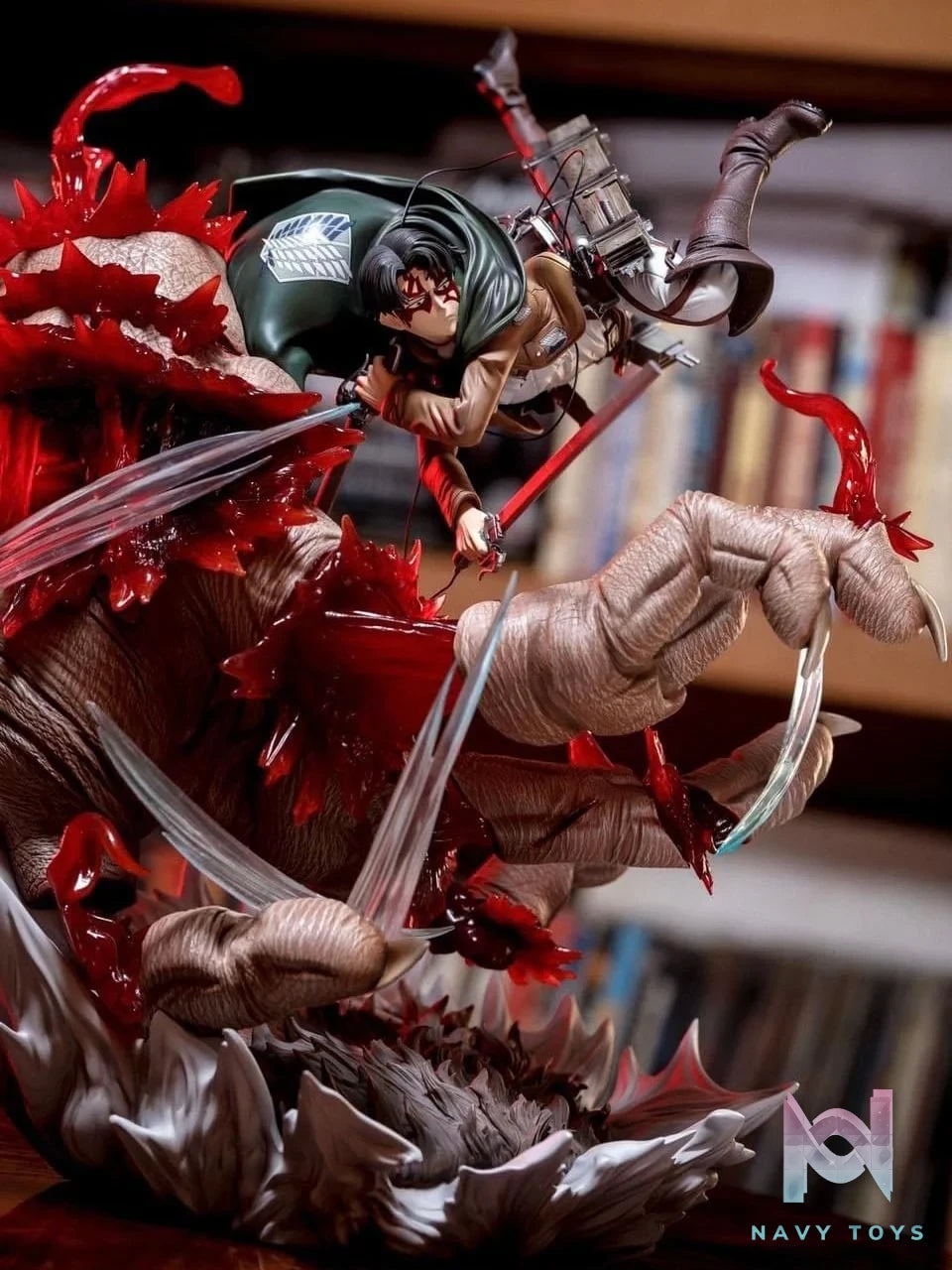 Levi Ackerman - Attack on Titan - Kitsune Statue resin statue Kitsune Statue Studio anime figure