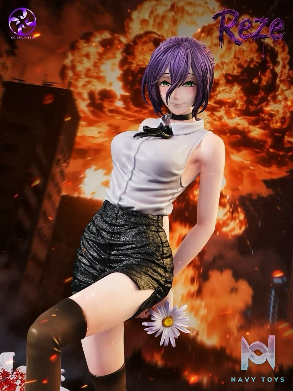 Reze Bomb Devil - Chainsaw Man - Scorpion Studio resin statue Scorpion Studio anime figure
