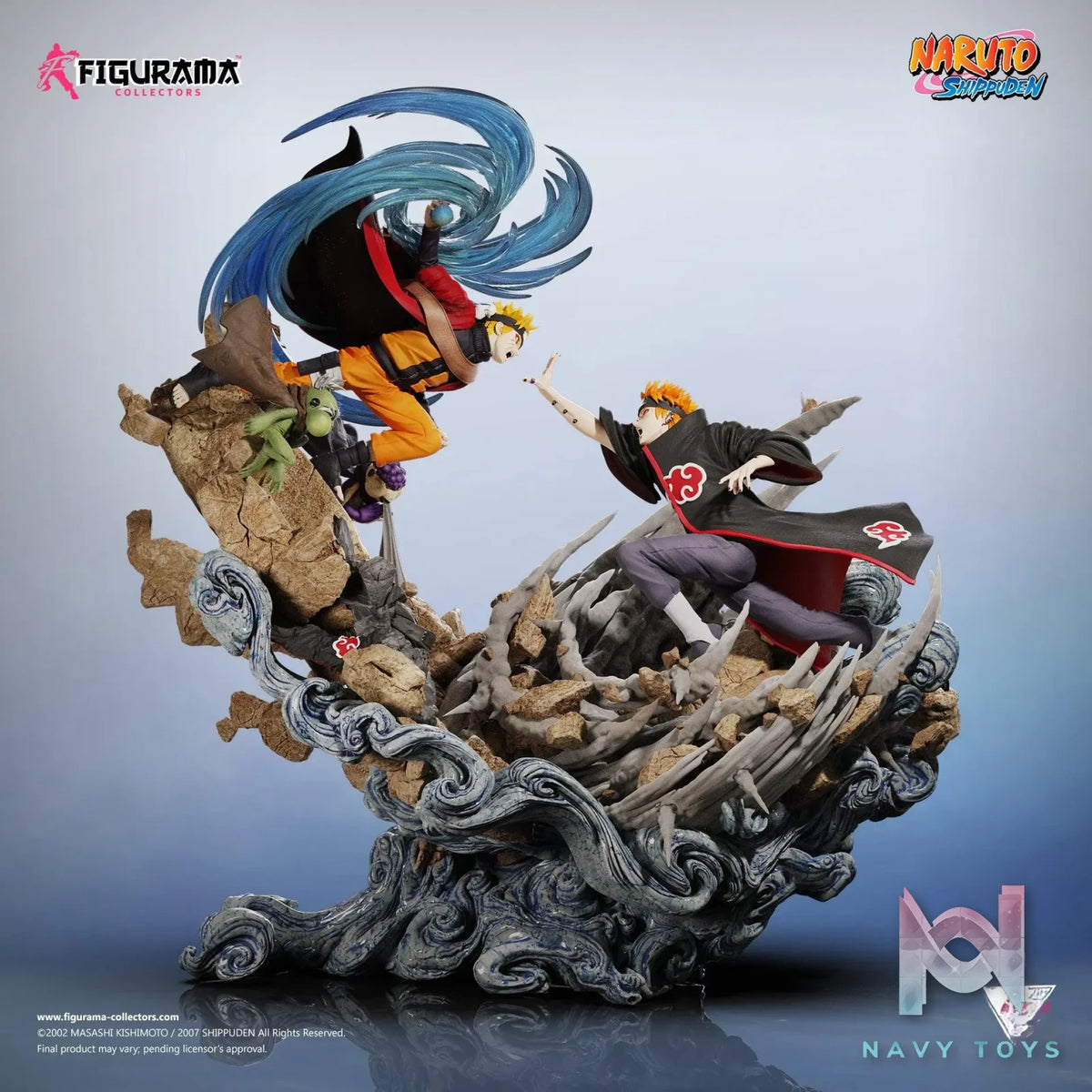 Figurama Collectors - Naruto vs Pain Elite Fandom 1/6 Scale Statue (Licensed) resin statue Navy Toys anime figure