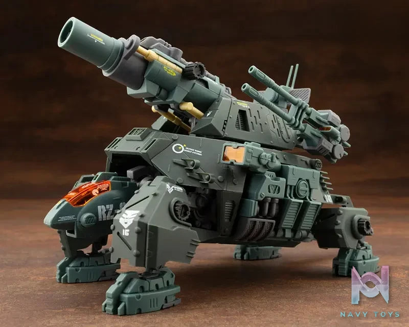 Kotobukiya – HMM ZOIDS RZ-013 CANNON TORTOISE Marking Plus Ver. 1/72 Plastic Model (Licensed)