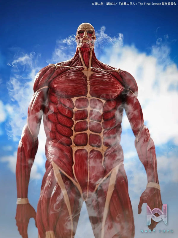 Kaiyodo – Mega Soft Vinyl Attack on Titan Colossal Titan (Licensed)