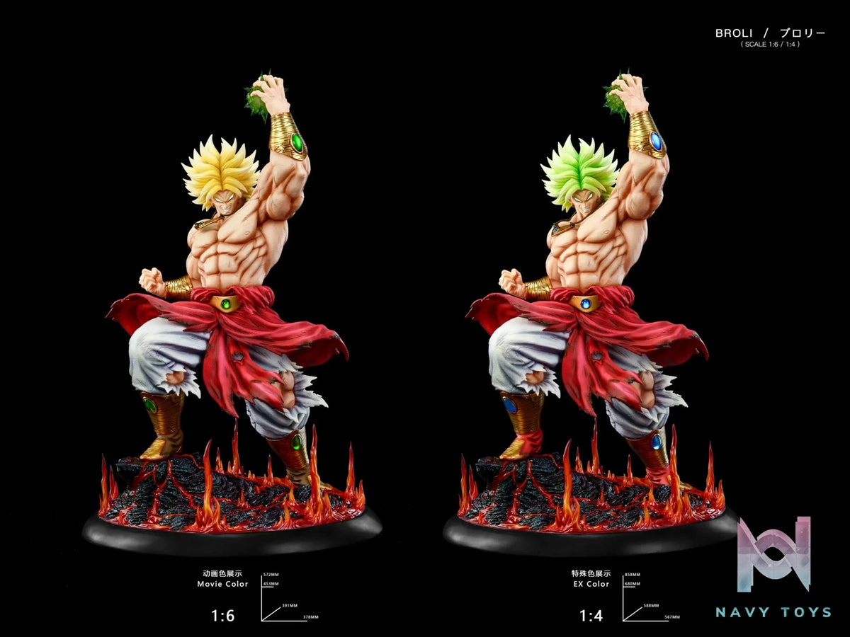 DLG Studio – Broly Single Character Museum Statue Series Dragon Ball