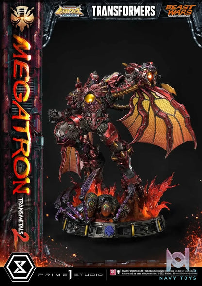 Prime 1 Studio – Premium Masterline Beast Wars: Transformers Megatron Transmetal 2 PMTFBW-03 PMTFBW-03DX PMTFBW-03DXS (Licensed)