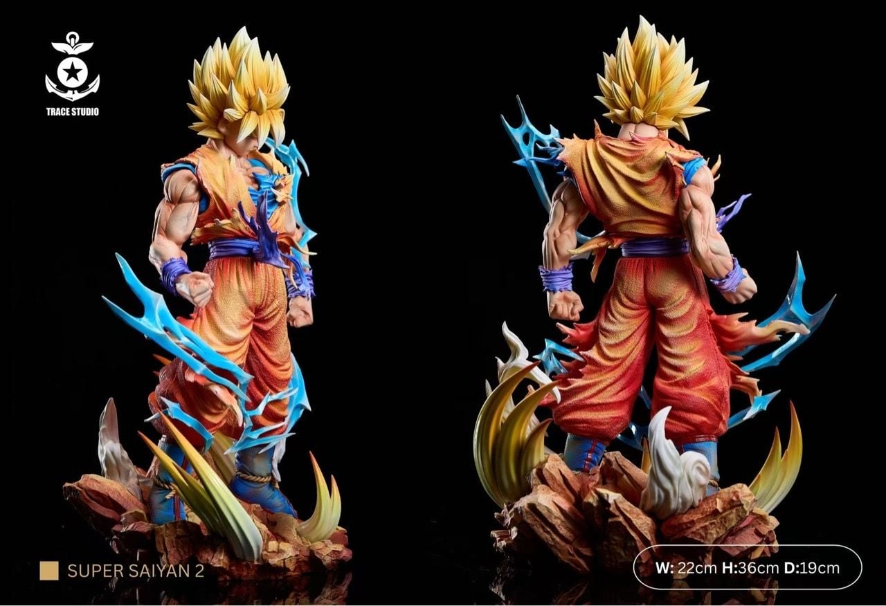 Goku Super Saiyan 2 - Dragon Ball - TRACE Studio resin statue TRACE Studio anime figure