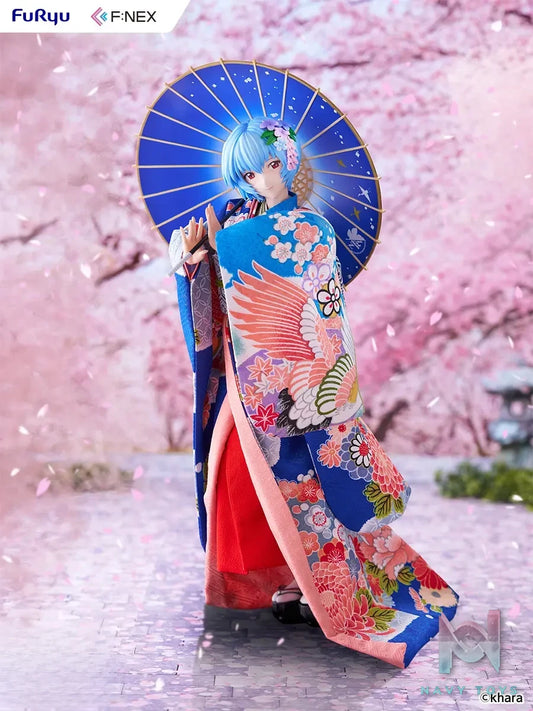 FURYU X F:NEX – Yoshitoku × F:NEX Ayanami Rei -Japanese Doll- 1/4 Scale Figure (Licensed)