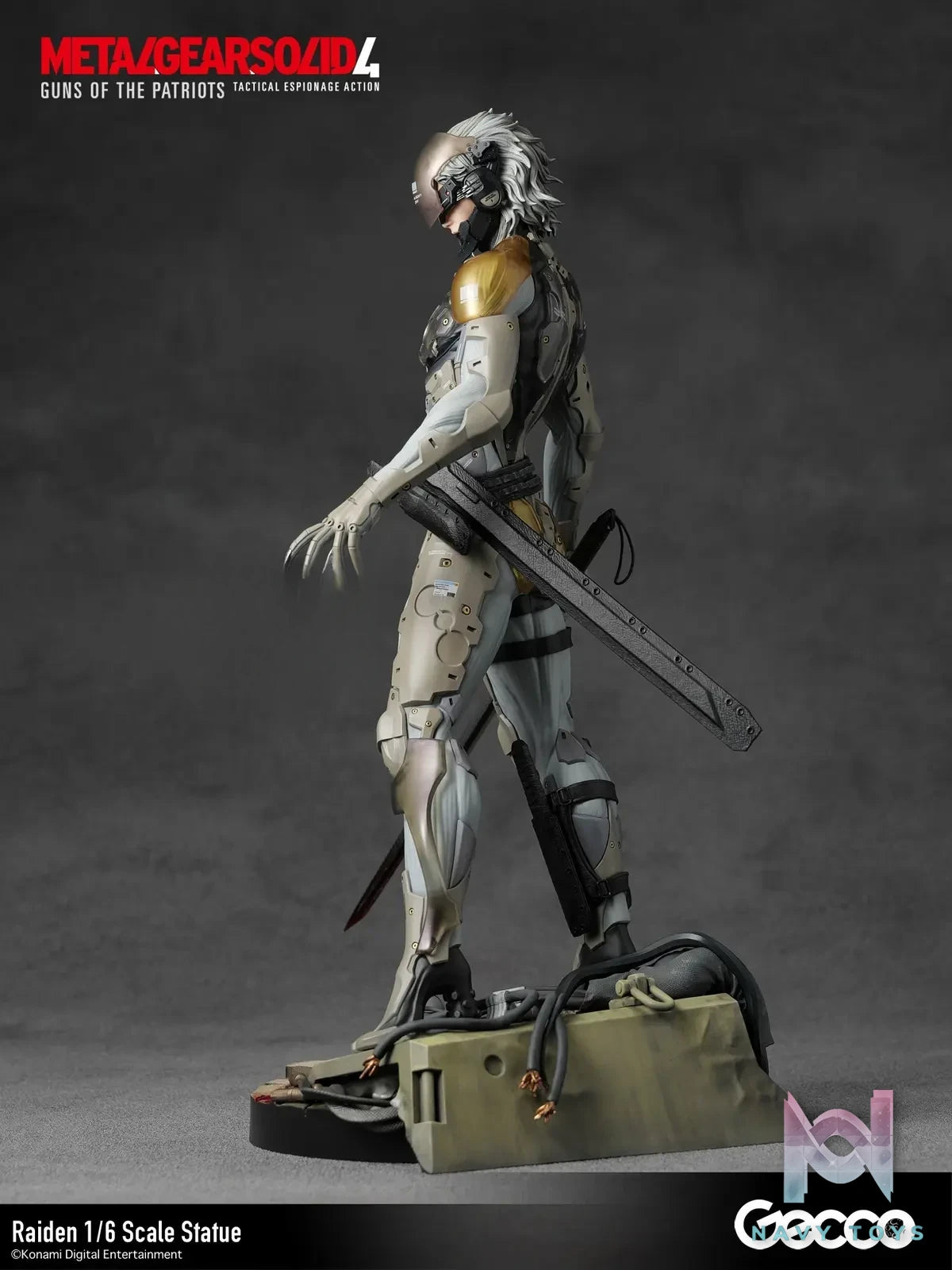 Gecco – METAL GEAR SOLID 4 GUNS OF THE PATRIOTS Raiden 1/6 Scale Statue (Licensed)