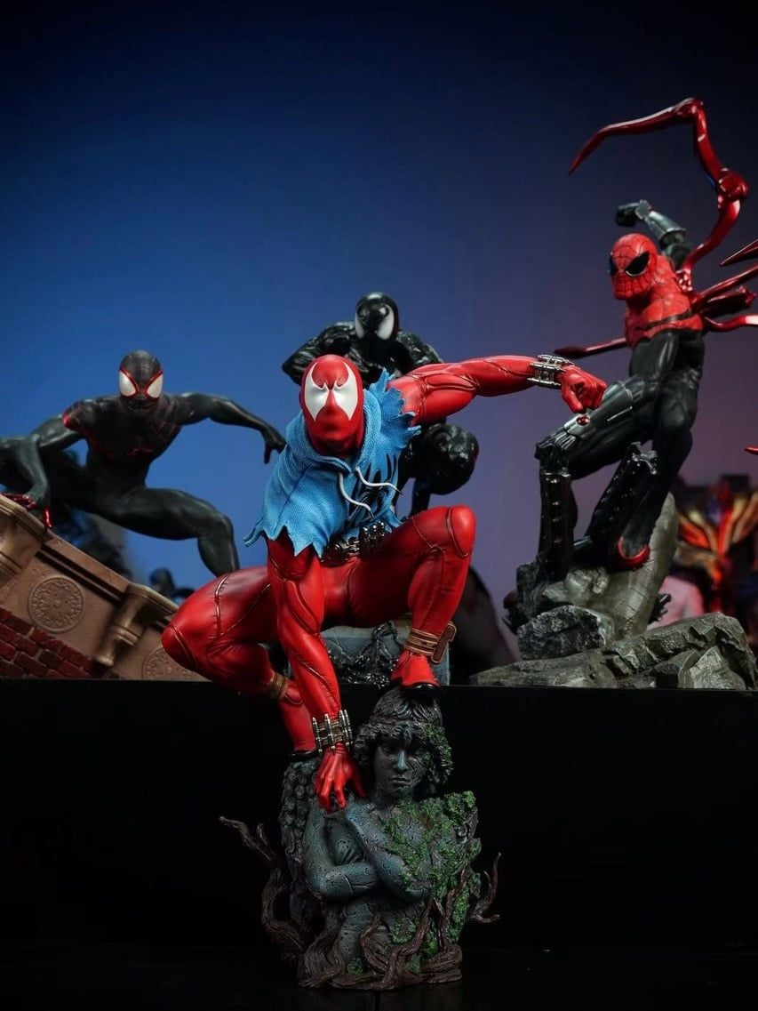 Scarlet Spider Man - Spider Man - 3109 Studio resin statue 3109 Studio anime figure