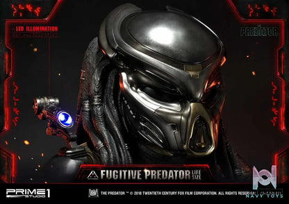 Prime 1 Studio – Life Size Bust The Predator (Film) Fugitive Predator LSTPR-01 LSTPR-01DX (Licensed)