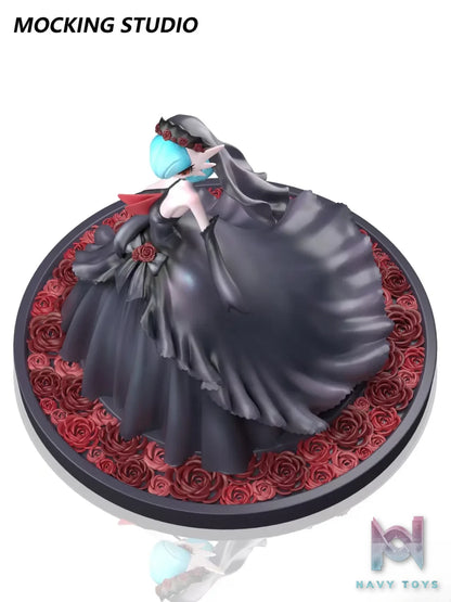 Zhu Yi Wan Jia Studio – Pokémon Glitter MEGA Black Wedding Dress Gardevoir