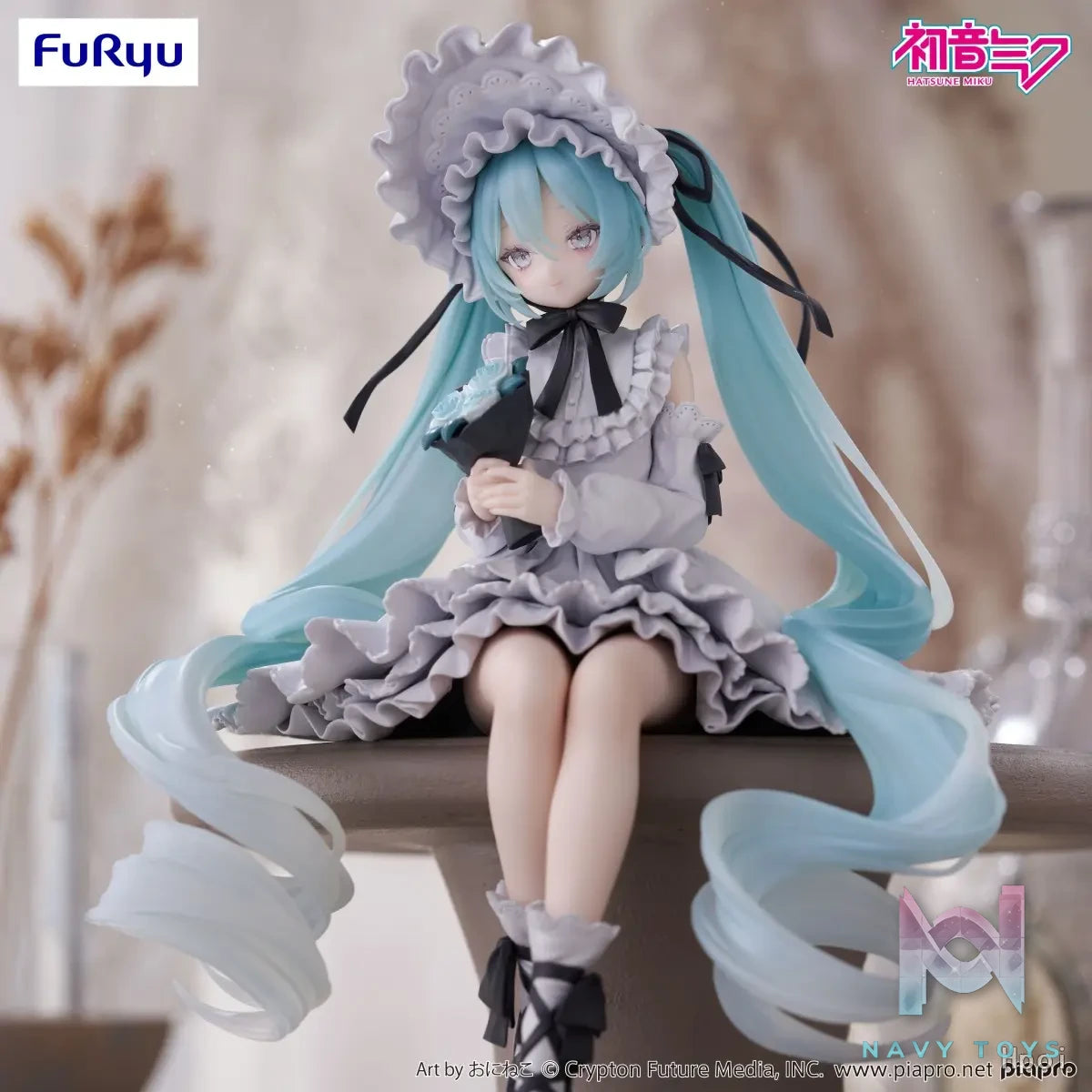 FURYU – Hatsune Miku Noodle Stopper Figure Vintage Doll Style (Licensed)
