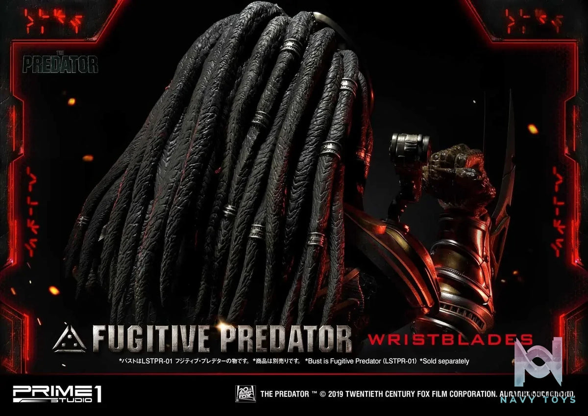 Prime 1 Studio – Life Size Bust The Predator (Film) Fugitive Predator Wristblades LSTPR-02 (Licensed)