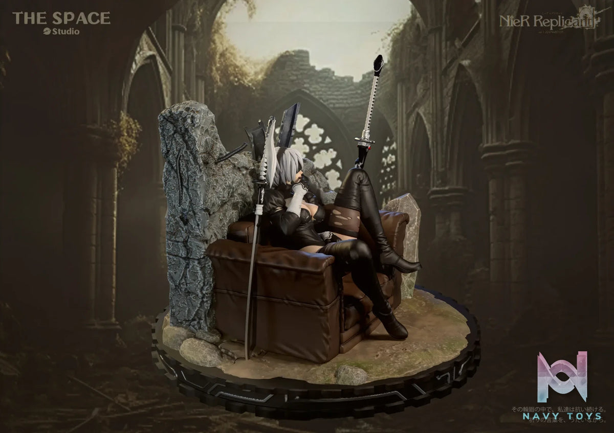 The Space Studio – 2B Sitting Sofa NieR:Automata