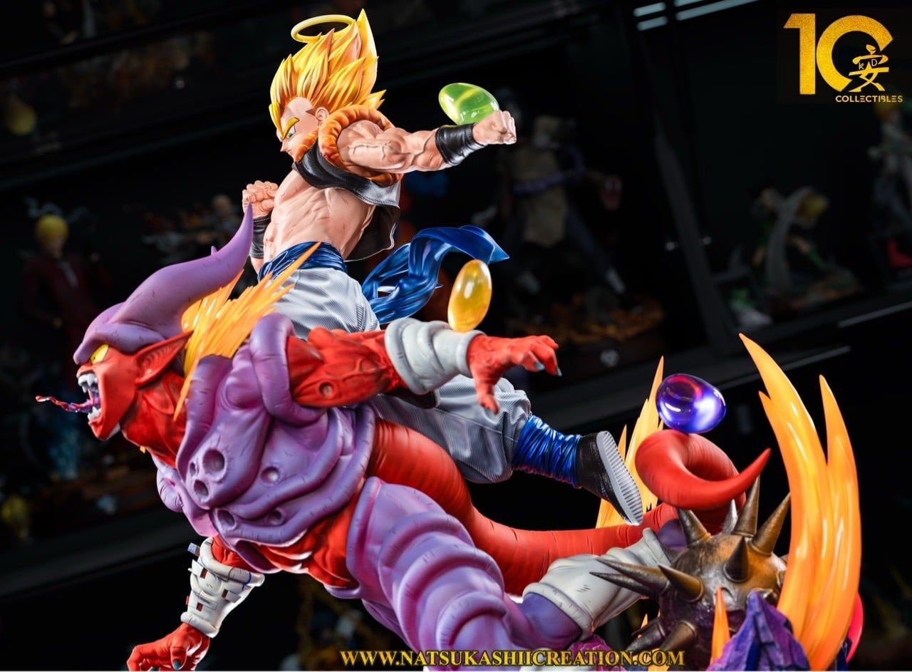 Gogeta vs Janemba - Dragon Ball - KD Collectibles resin statue kd collectibles anime figure