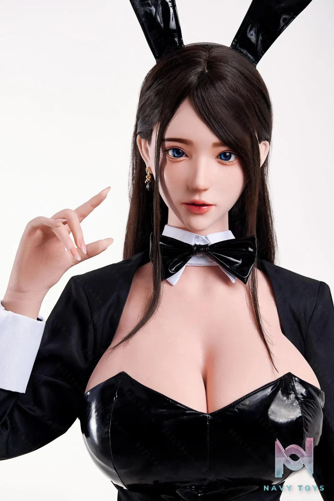 Bezlya – Tipsy Bunny Girl – Magnolia – Makeup No. 1 – 1/1 Silicone Doll (Licensed)