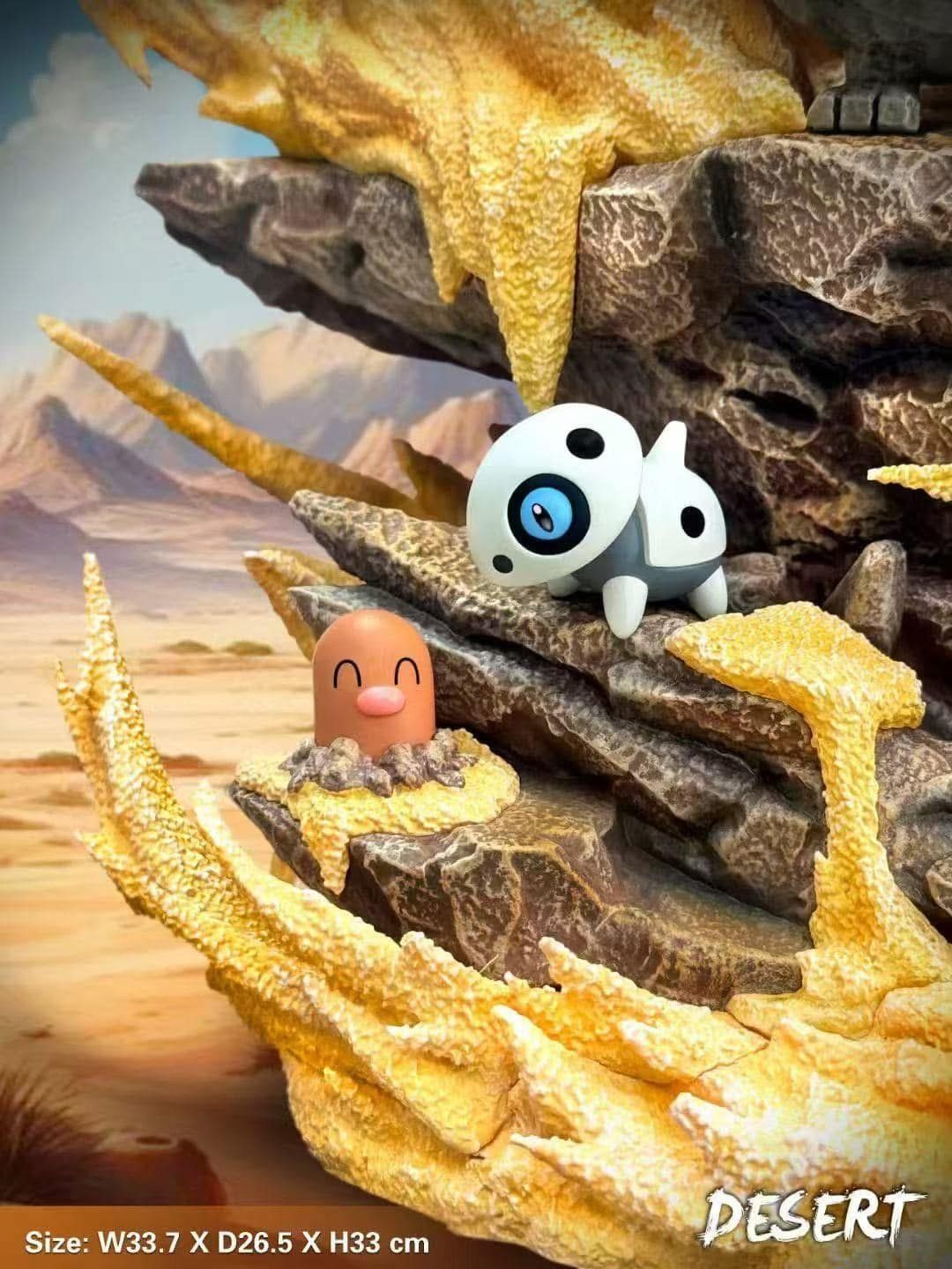Desert Family - Pokemon - EGG Studio resin statue egg studio anime figure
