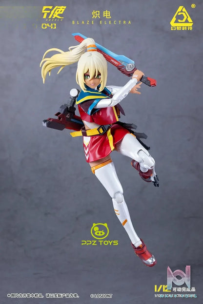 LOSCONT Studio – SouSen Tenshi Series Vol. 4 MISTYRAIN 1/12 Action Figure ABA-004 (Licensed)