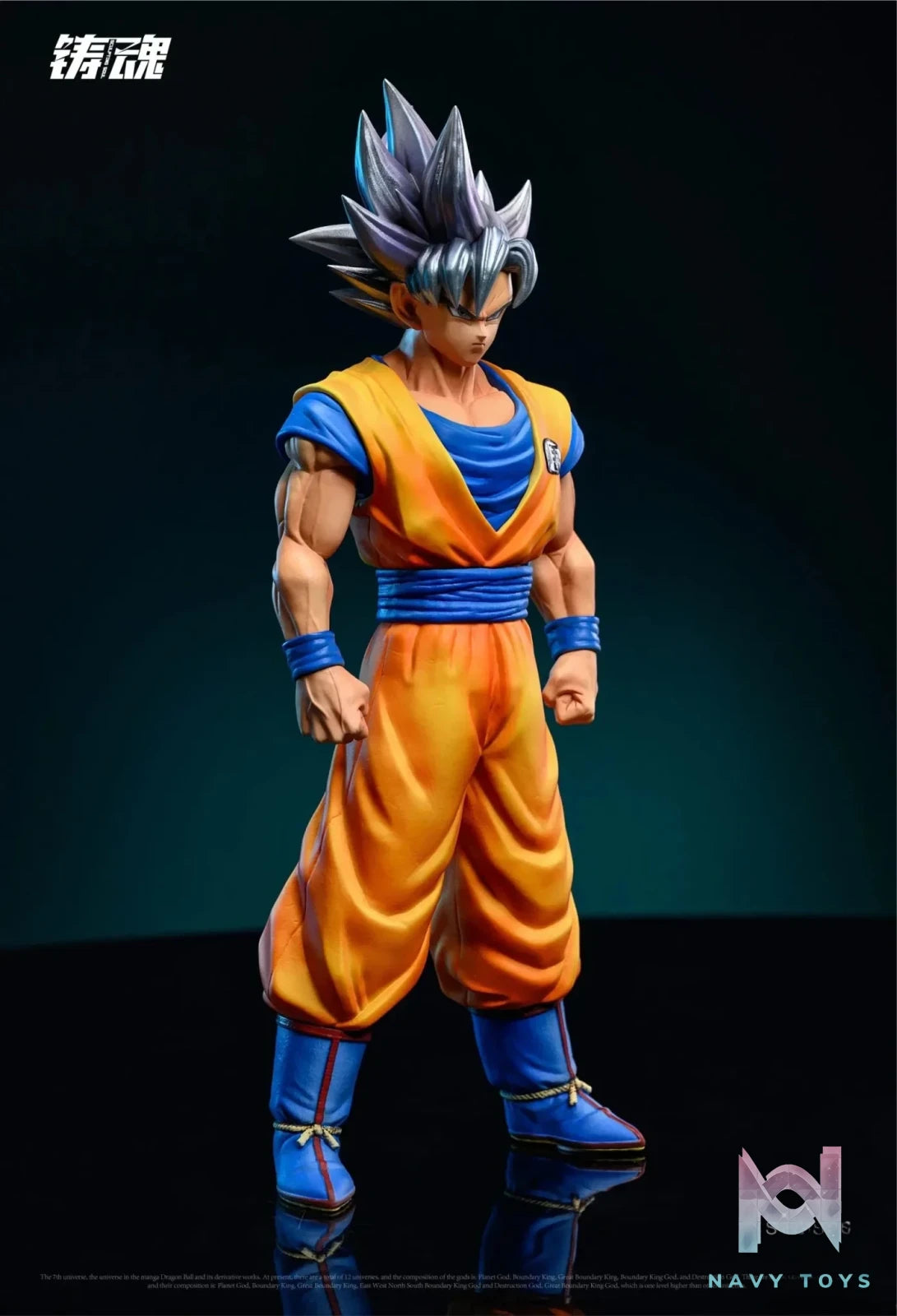 Sculpting Soul Studio - Super Warriors of Universe 7 (Goku, Vegeta, Gohan, Piccolo, Broly) resin statue Navy Toys anime figure