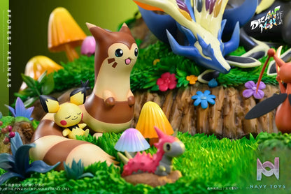Drawmon Studio – Pokémon Forest Chapter Sleeping Xerneas