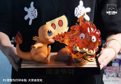 MMLAND Studio – Charmander and Calcifer Linkage Pokémon X Howl’s Moving Castle