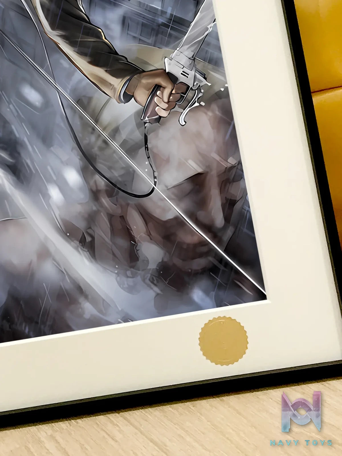 Xing Kong Studio – Attack on Titan Wings of Freedom Levi Ackerman Decorative Painting
