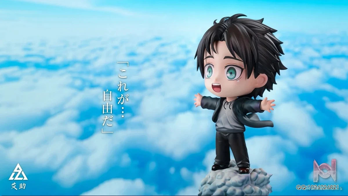 Cute Freedom Eren resin statue AZ studio anime figure