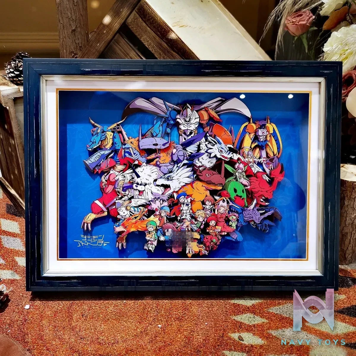 Yu Zhi Jiang Studio – Digimon Multiple Characters Series #5 3D Decorative Painting Digimon