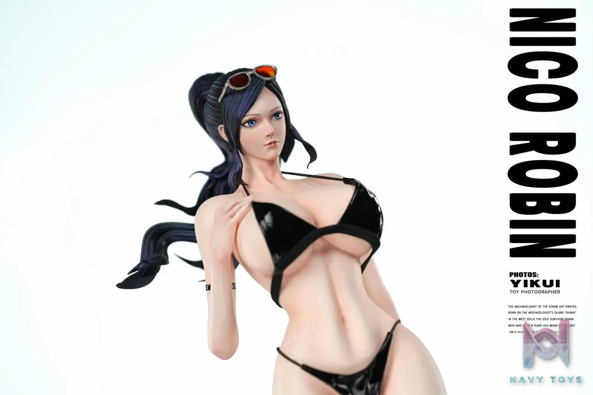 Restart Studio - One Piece Nico Robin Book Effects resin statue Navy Toys anime figure