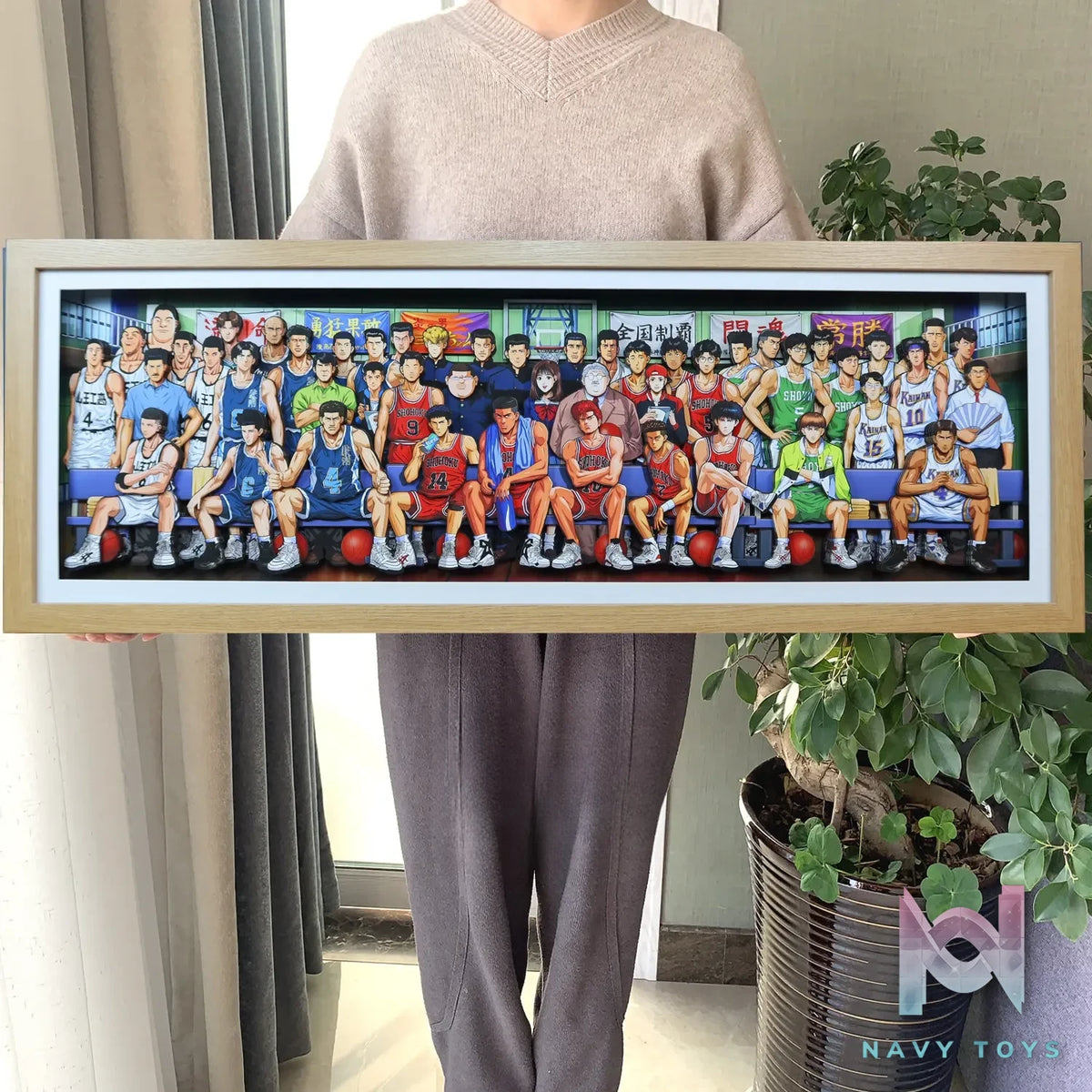 KALA HOME Studio – Slam Dunk Multiple Characters #07 3D Decorative Painting Slam Dunk