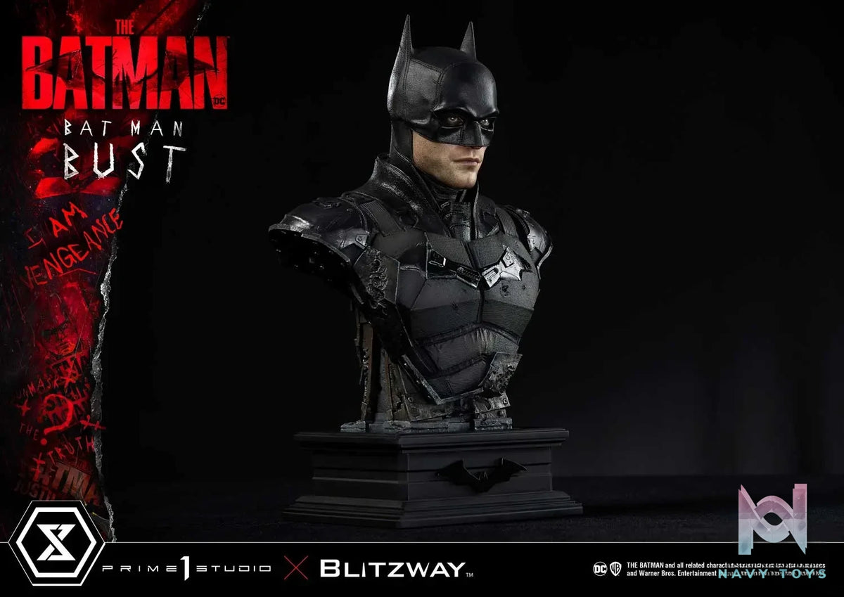 Prime 1 Studio – Premium Bust The Batman (Film) The Batman PBDC-09 PBDC-10 (Licensed)