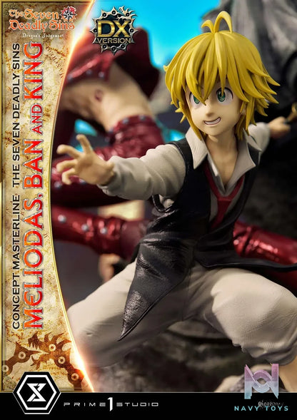 Prime 1 Studio – Concept Masterline The Seven Deadly Sins Meliodas, Ban and King CMNTZ-01 CMNTZ-01DXS (Licensed)