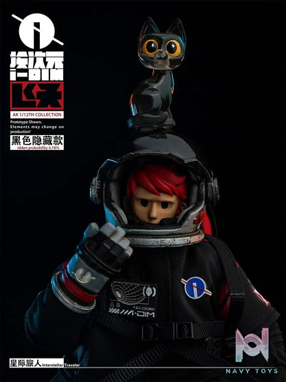 I-dimension – Original 1/12 Interstellar Traveler Action Figure Regular Version White IDIM0001 (Licensed)