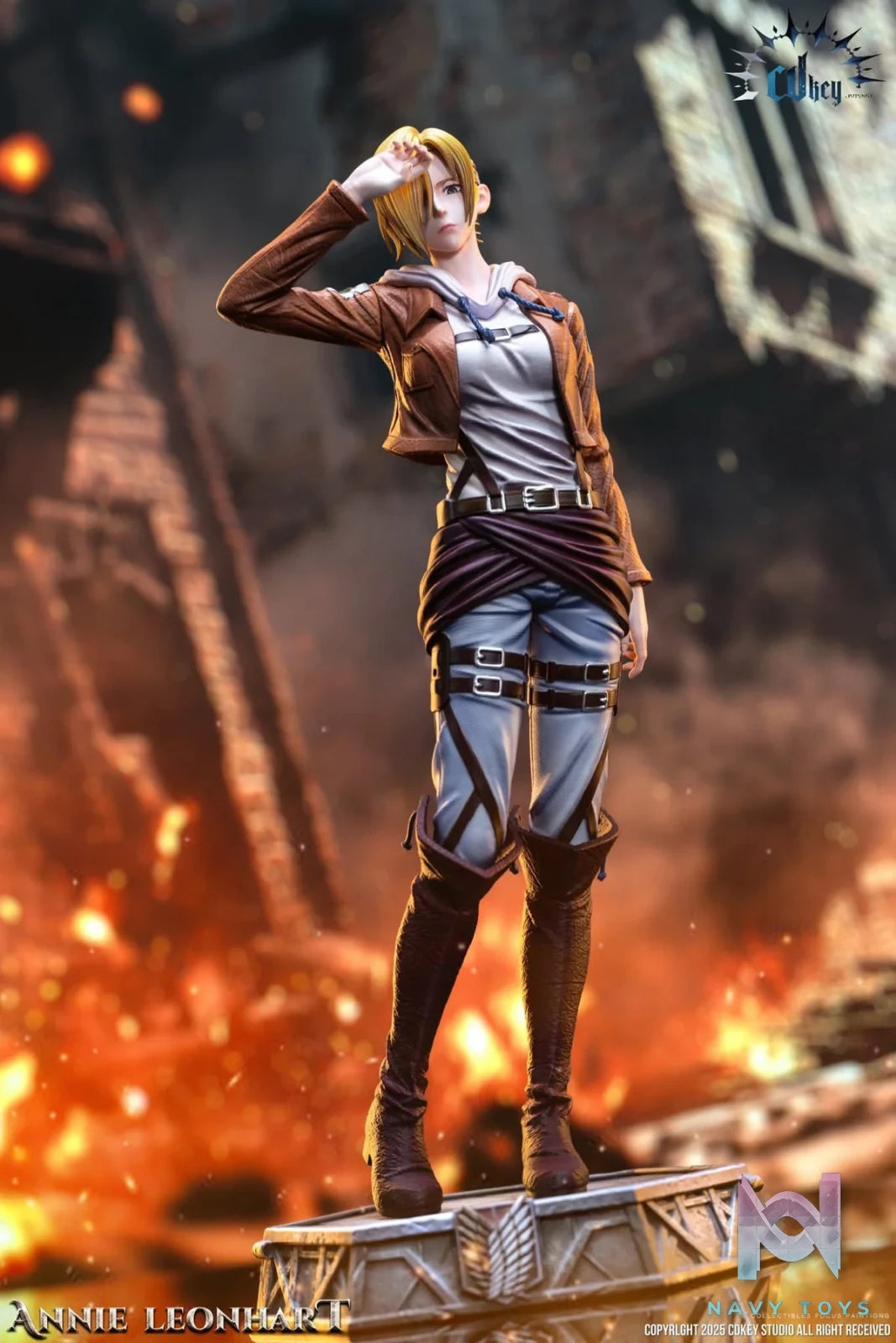 Annie Leonhart resin statue cdkey studio anime figure