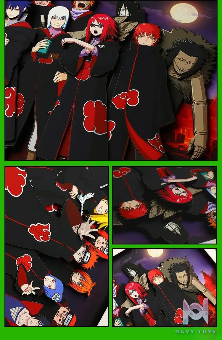 Yu Zhi Jiang Studio – Naruto Multiple Characters Series #5 3D Decorative Painting Naruto