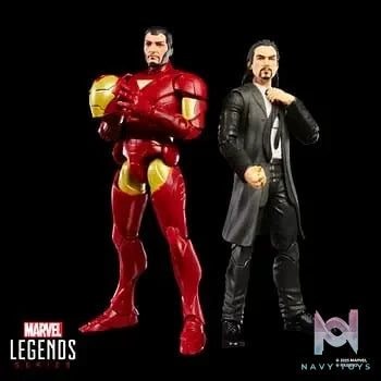 Hasbro Studio – Marvel Legends X-Men ’97 Animated Series Set: Extremis Armor Iron Man and Mandarin (Licensed)