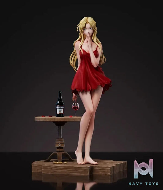 Strange Thief Studio - Detective Conan Vermouth in Pajamas resin statue Navy Toys anime figure