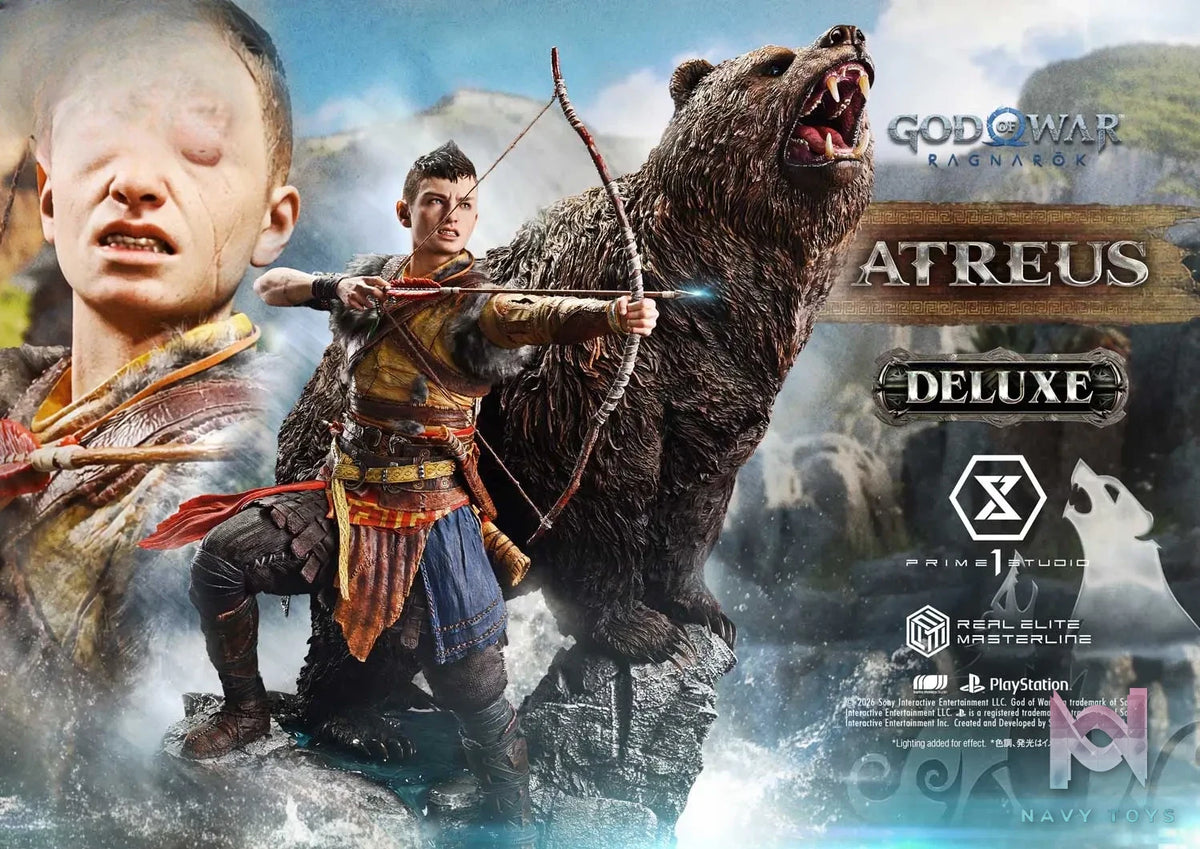Prime 1 Studio – Real Elite Masterline God of War: Ragnarok Atreus REMGOW-03 REMGOW-03DX REMGOW-03DXS (Licensed)