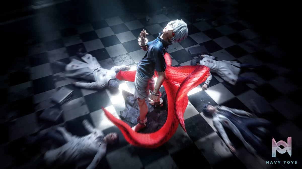 Damocles Studio – Ken Kaneki White Haired Suffering Tokyo Ghoul