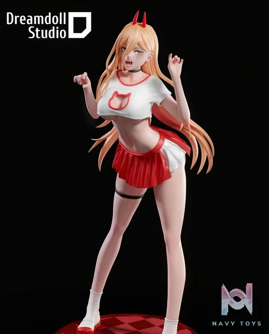 Dreamdoll Studio - Chainsaw Man Power resin statue Navy Toys anime figure