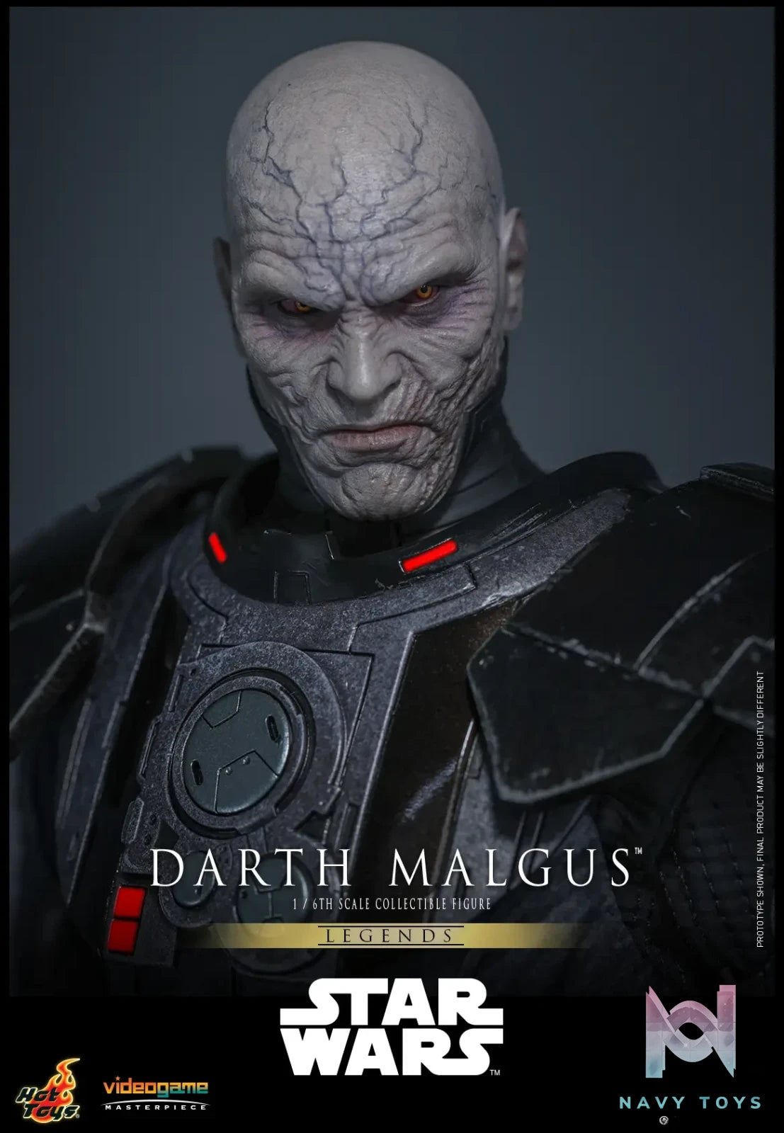 Hottoys – Star Wars 1/6th scale Darth Malgus™ Collectible Figure VGM70 (Licensed)