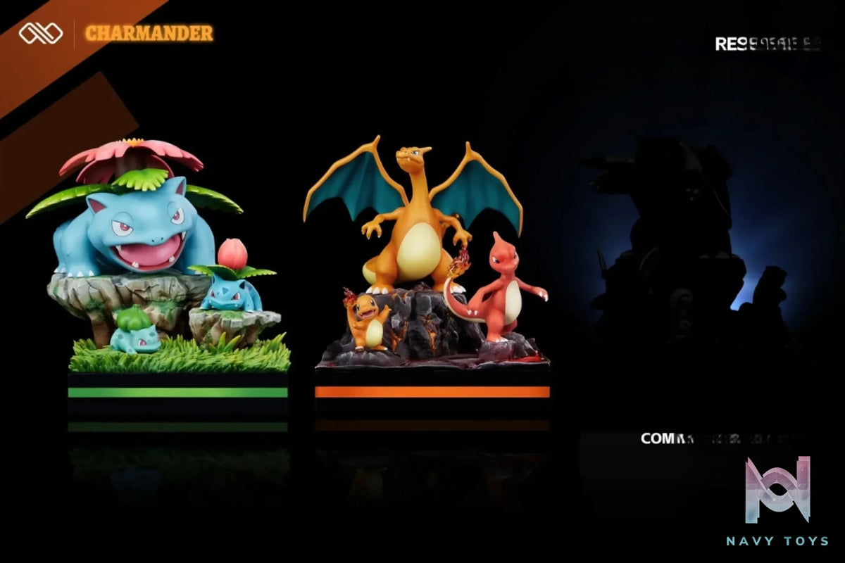 Infinite Studio – Pokémon Charmander evolution group