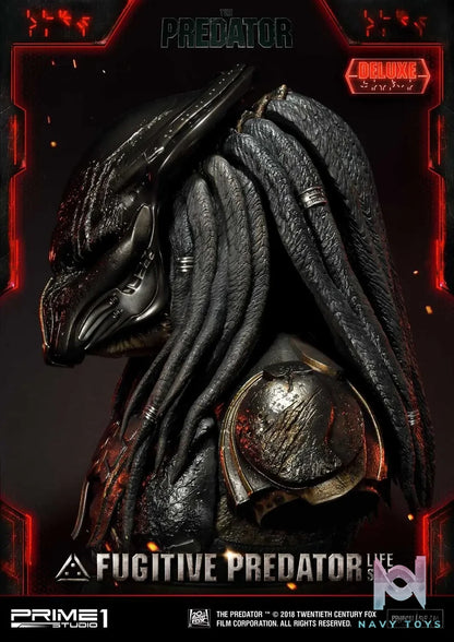 Prime 1 Studio – Life Size Bust The Predator (Film) Fugitive Predator LSTPR-01 LSTPR-01DX (Licensed)