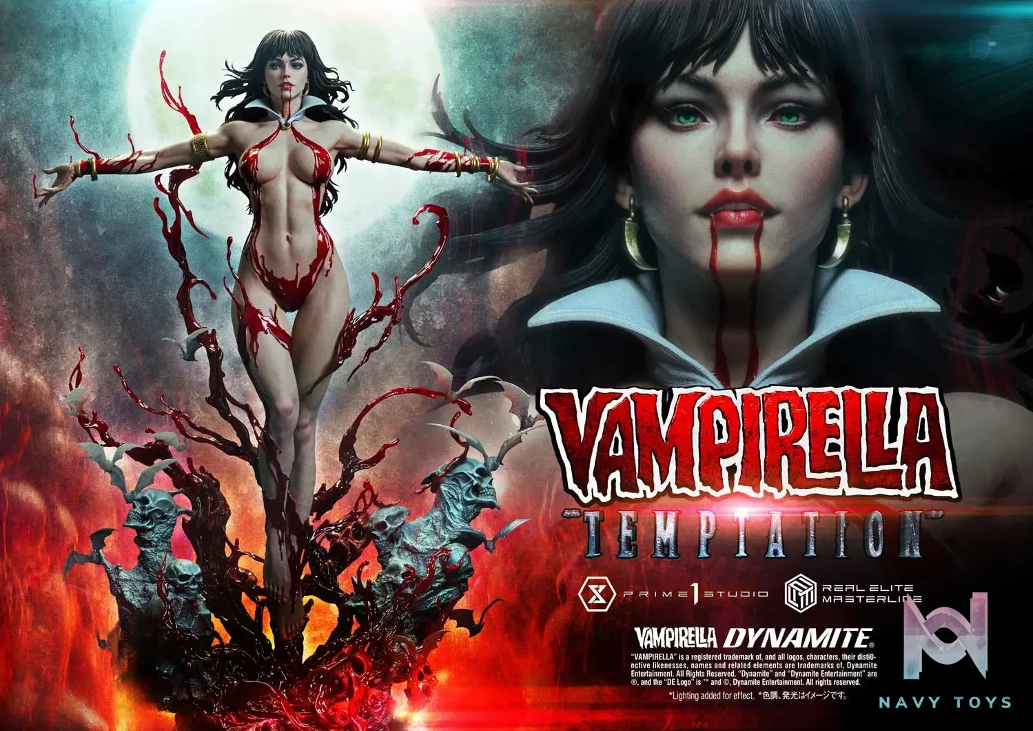 Prime 1 Studio – 1/3 Real Elite Masterline Vampirella Vampirella “Temptation” REMVP-01 REMVP-01S (Licensed)