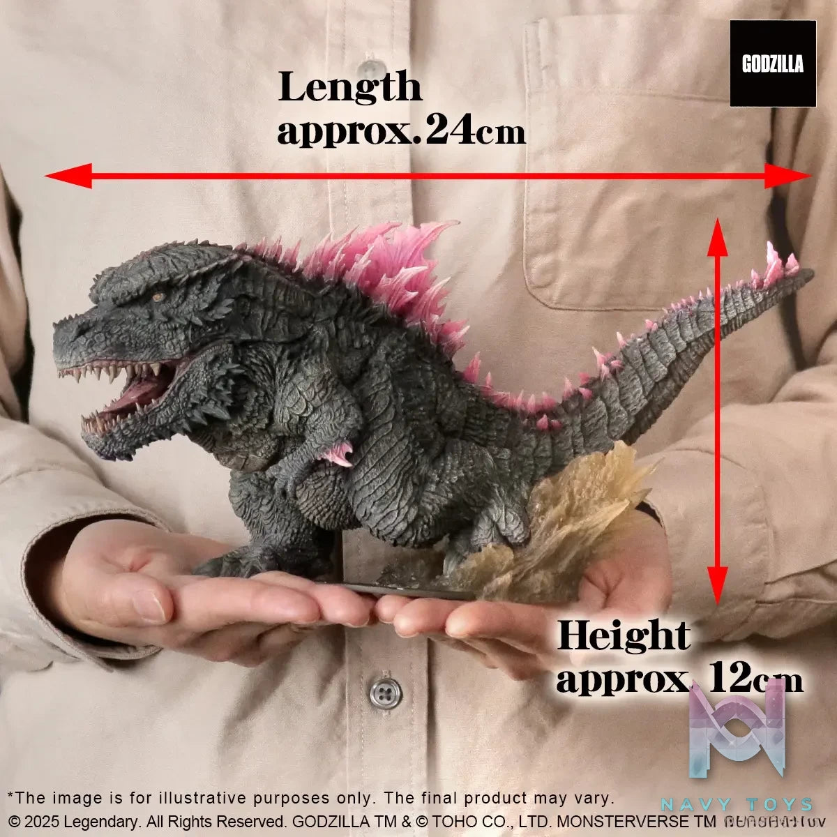 X-PLUS PLEX Studio – GODZILLA (2024) EVOLVED Ver. (Licensed)