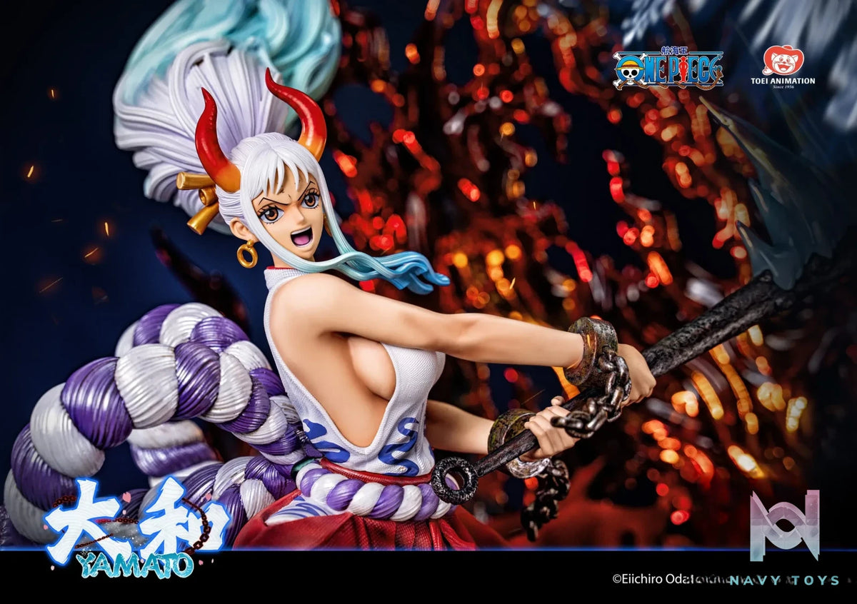 Toei Animation & Light Year Studio – One Piece Collectible Statue Yamato (Licensed)